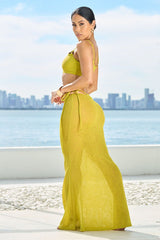 LANA SKIRT-GREEN