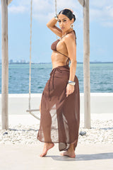 NORALI SARONG-CHOCOLATE