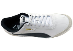 Puma Turino II OG Mens Comfortable Lace Up Casual Shoes White Black