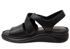 Orizonte Shana Womens Comfortable European Leather Sandals