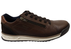 Pegada Brock Mens Slip On Comfortable Brazilian Leather Casual Shoes