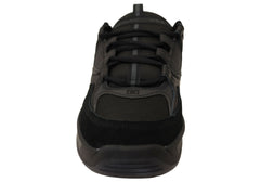 DC Shoes Mens Comfortable Leather Kalynx Zero Shoes Black Black