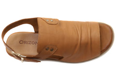 Orizonte Allureease Womens Comfortable European Leather Wedge Sandals