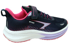 Sfida Zephyr 2.0 Kids Girls Adjustable Strap Athletic Shoes