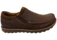 Born Mens Gudmund Leather Comfortable Slip On Shoes