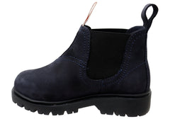 Rossi Boots 202 Bimberi Kids Comfortable Pull On Leather Chelsea Boots