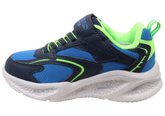 Skechers Kids Boys S Lights Skechers Meteor Lights Glow Strider Shoes