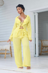 SASHA SHIRT-YELLOW