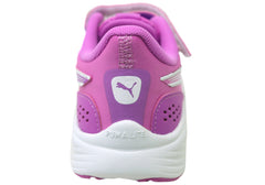 Puma Lite AC PS Kids Girls Comfortable Athletic Shoes Electric Orchid