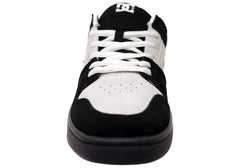 DC Shoes Mens Manteca 4 S Comfortable Leather Shoes White Black