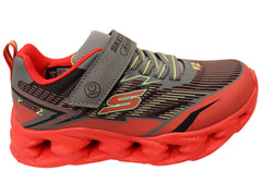 Skechers Kids Boys S Lights Vortex 2.0 Veltrox Comfortable Shoes