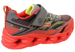 Skechers Kids Boys S Lights Vortex 2.0 Veltrox Comfortable Shoes