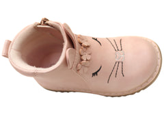 Grosby Tori Girls Kids Baby Toddler Comfortable Boots