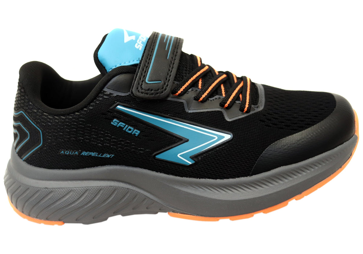 Sfida Brazen Kids Boys Comfortable Adjustable Strap Athletic Shoes