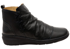 Cabello Comfort Perry Womens European Comfortable Leather Boots